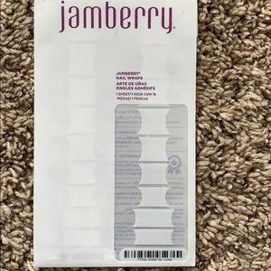 Jamberry Nail Wrap White French Tip - New